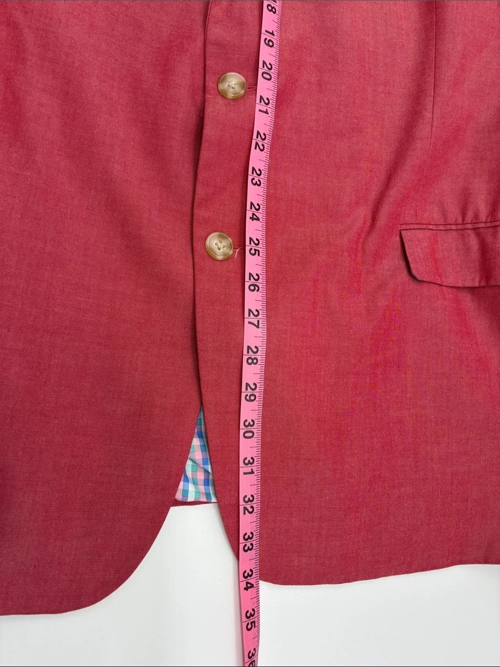 Men's Crimson Sport Coat - Two-Button Blazer